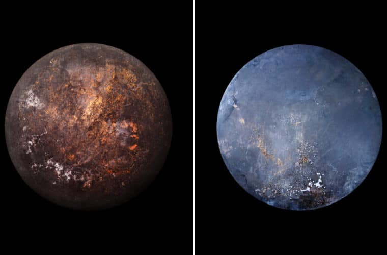 Real Frying Pans That Look like Alien Planets