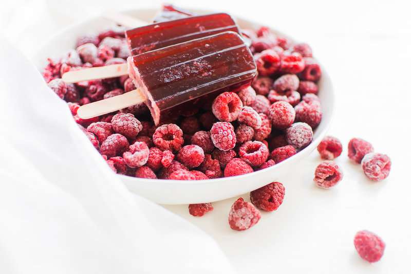 Raspberry Popsicles RECIPE by Nourished Kitchen