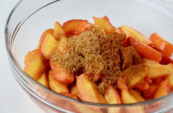 Peach Slab Pie RECIPE | Just a Taste