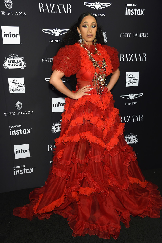 The Harper&#8217;s Bazaar Icons Party with Nicki Minaj in Alexandre Vauthier, Cardi B in Dolce Gabbana, Lala in Naeem Khan!
