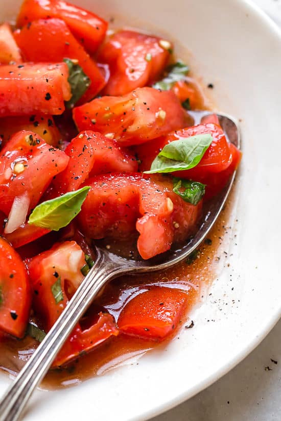 Tomato Salad Recipe | Skinnytaste