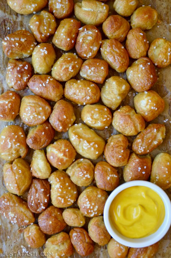 Easy Soft Pretzel Bites Recipe