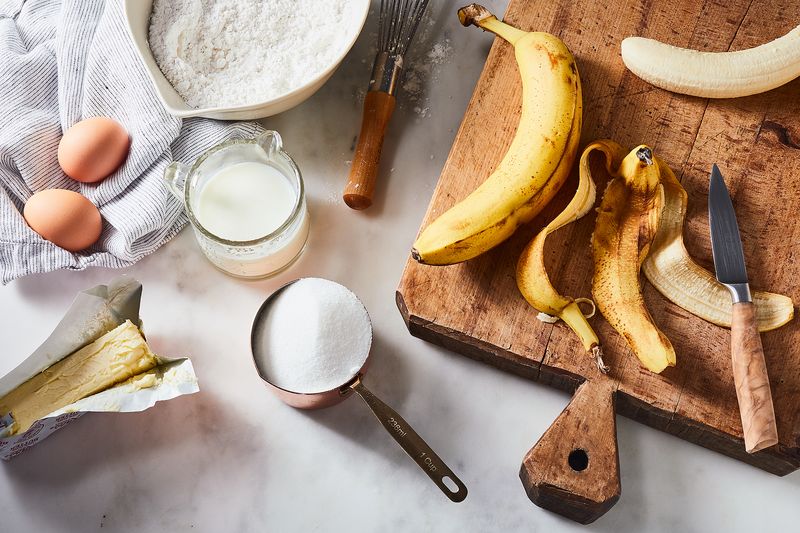 Yummy Fluffy Banana Layer Cake Recipe