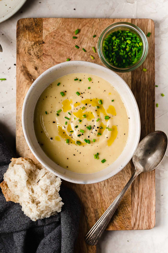 Cozy Potato Leek Soup Recipe - Furilia Entertainment