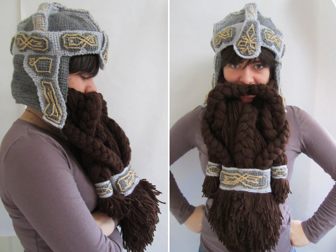 Stay Warm in Funny Crocheted Hats!