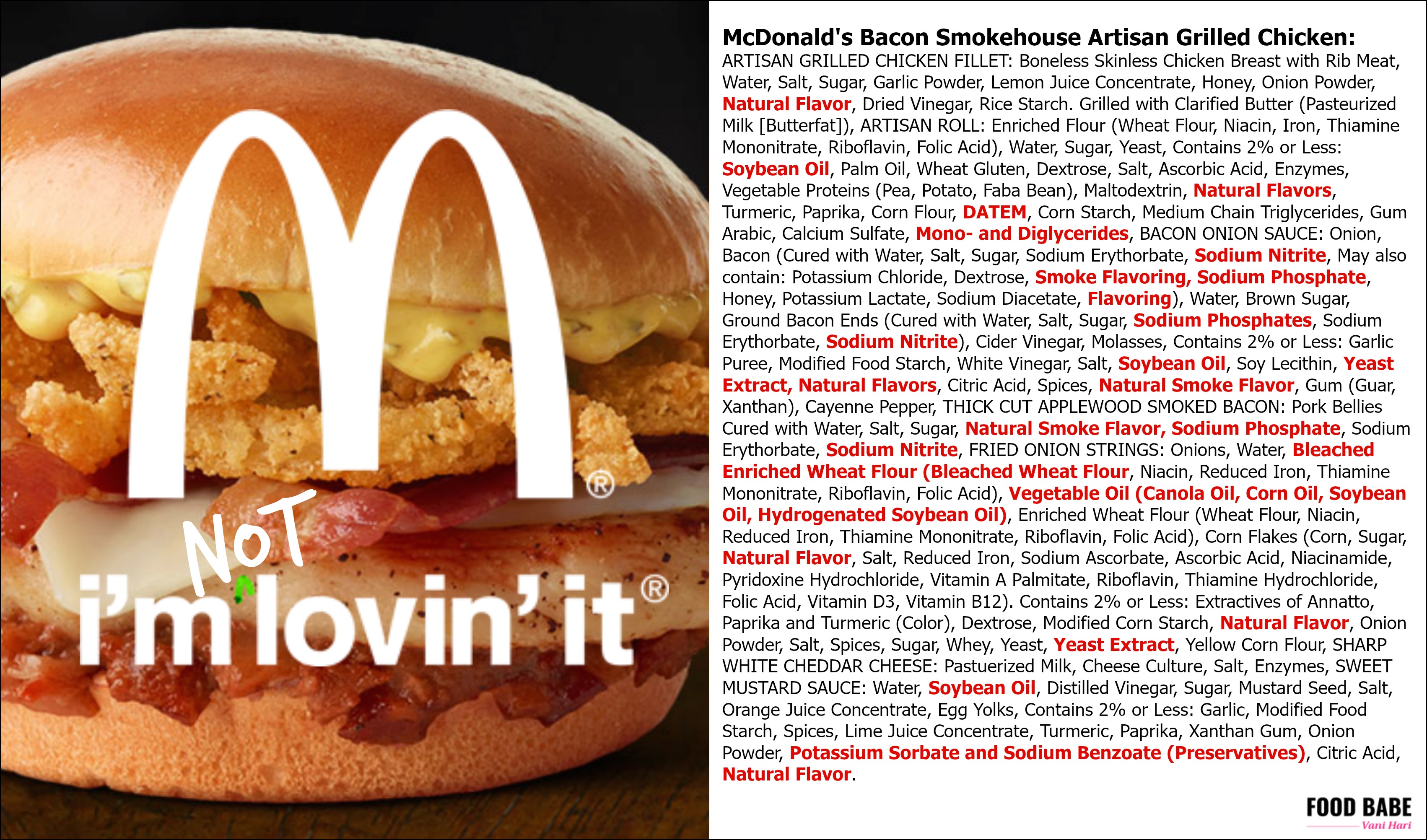They Say McDonald&#8217;s Is Removing Artificial Ingredients &#8211; Here’s the truth about McDonald’s food!