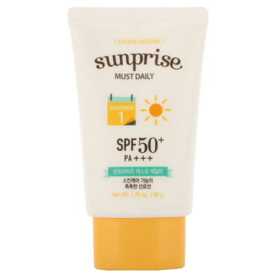 Etude House - Sunprise Must Daily Lotion SPF50+ PA+++ How to Deal With the Scars Of Acne! Learn Some Treatments That’ll Help