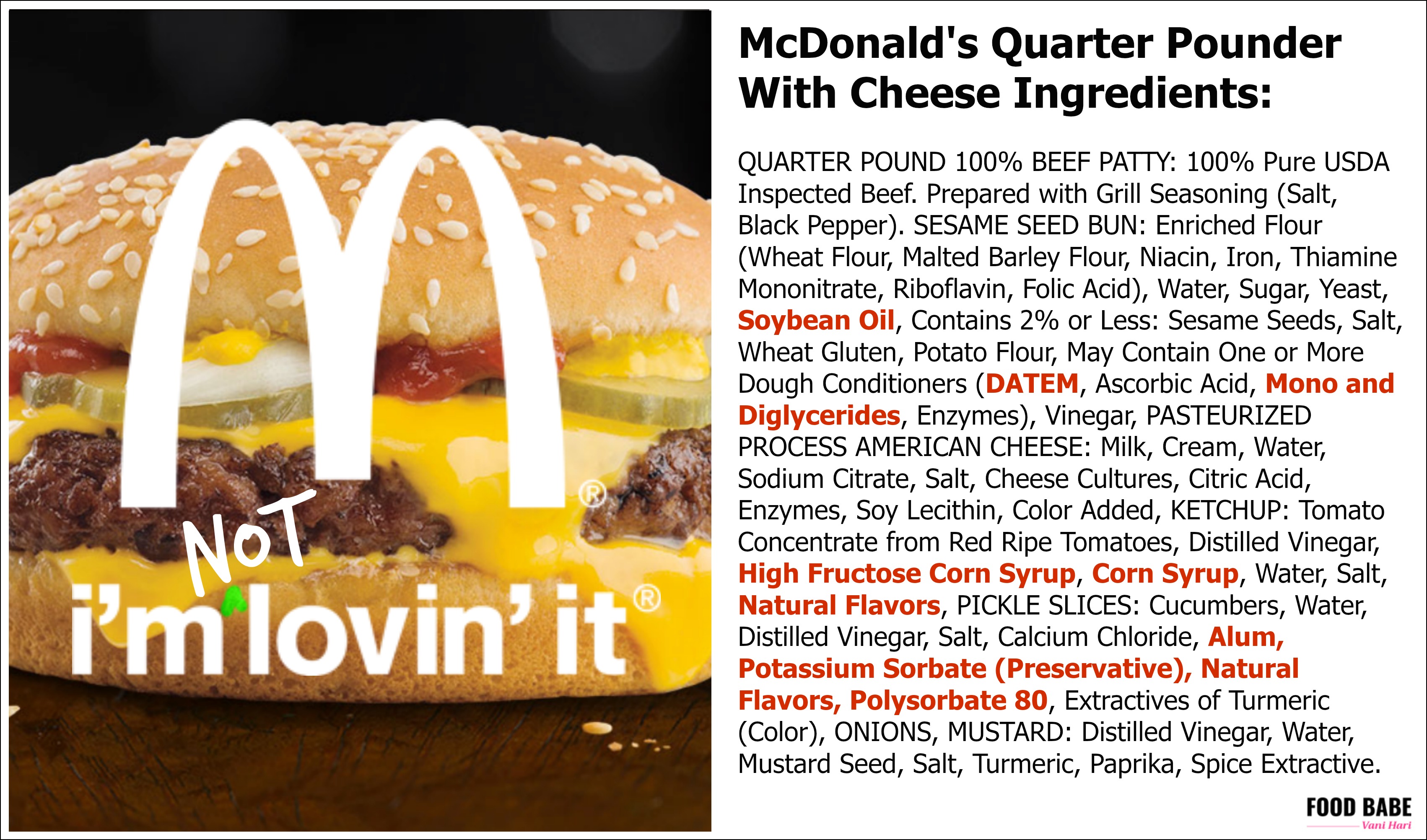 They Say McDonald’s Is Removing Artificial Ingredients – Here’s the truth about McDonald’s food!