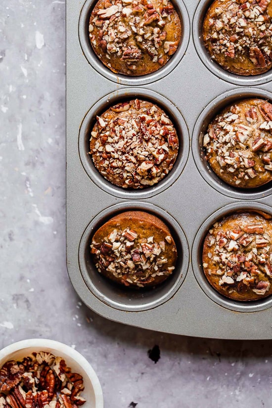 Moist And Delicious Maple Pecan Banana Muffins Recipe