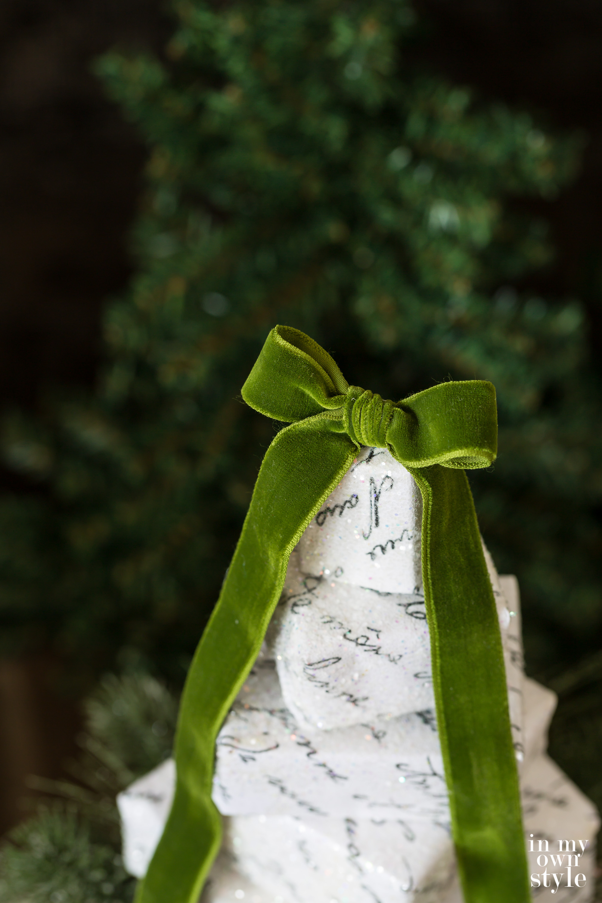 A Lovely Little Crafty Decor Object &#8211; Stacked Box Christmas Tree&#8230;