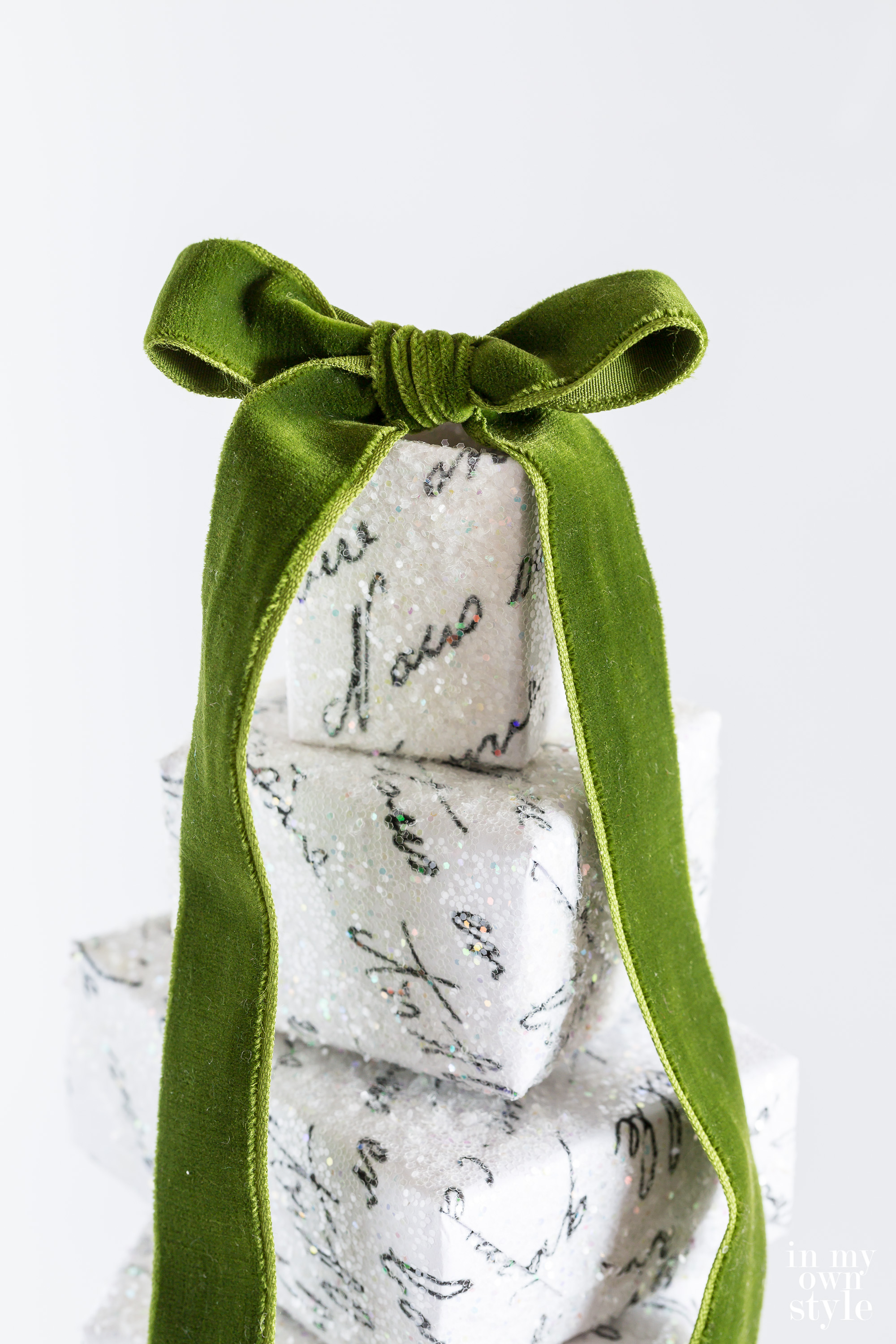 A Lovely Little Crafty Decor Object &#8211; Stacked Box Christmas Tree&#8230;