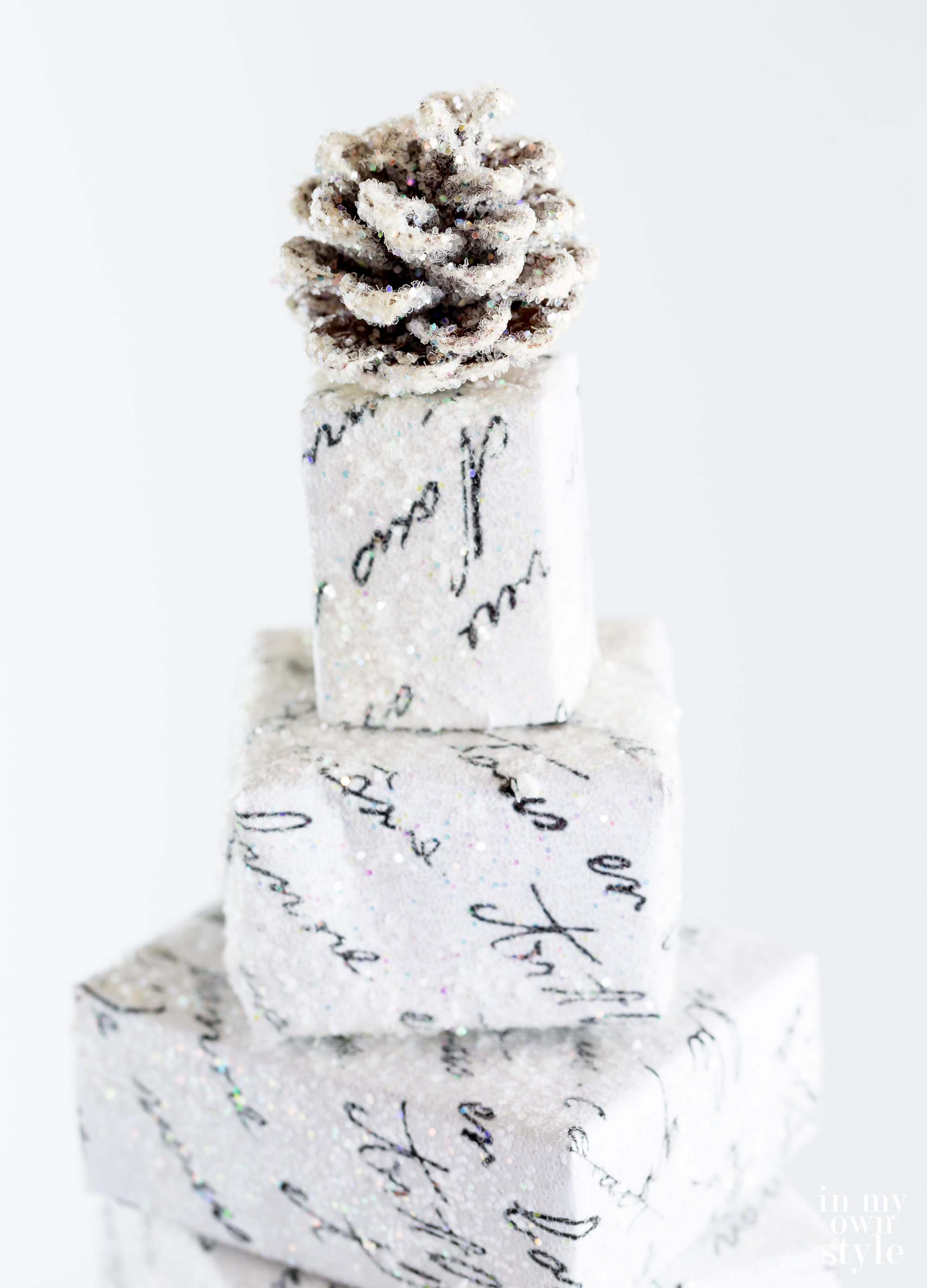 A Lovely Little Crafty Decor Object &#8211; Stacked Box Christmas Tree&#8230;