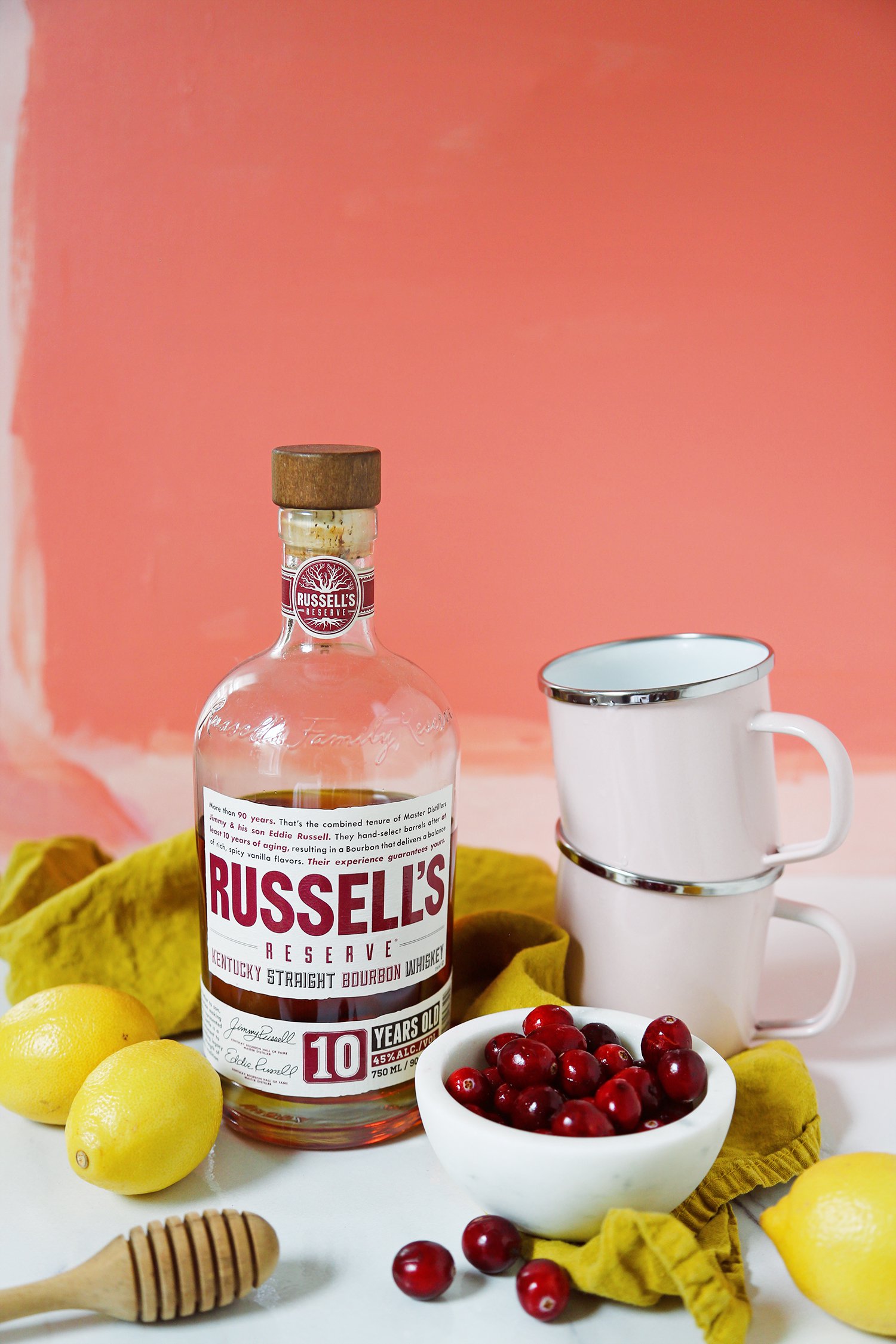 Delicious Hot Toddy With Cranberries!