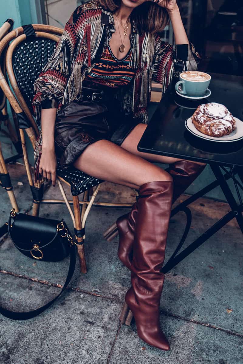 Leather and Fringe, Definitely One of My Favorite Сombos!