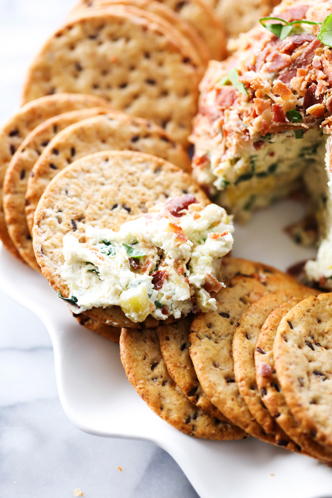 Favourite Spinach Artichoke Cheese Ball Recipe