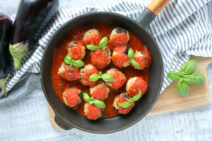 Vegetarian Aubergine Meatballs Recipe – The Petite Cook