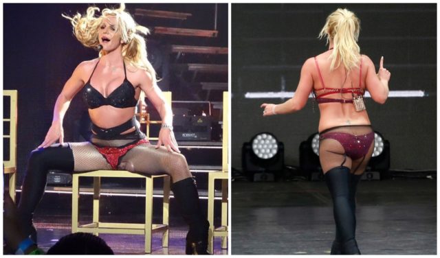 Britney Spears embarrassed on stage “Now burst!”: Celebrities Who Made a Mistake With the Size Of the Dress