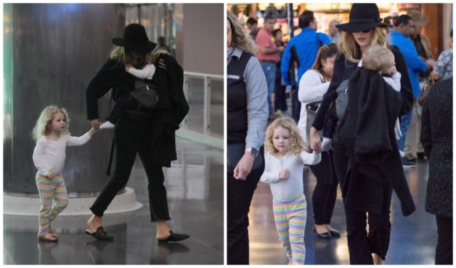 Family Weekdays In Star-like or Famous Moms With Their Children