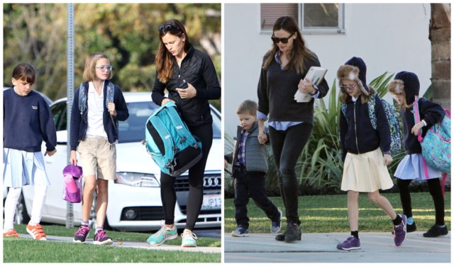 Family Weekdays In Star-like or Famous Moms With Their Children