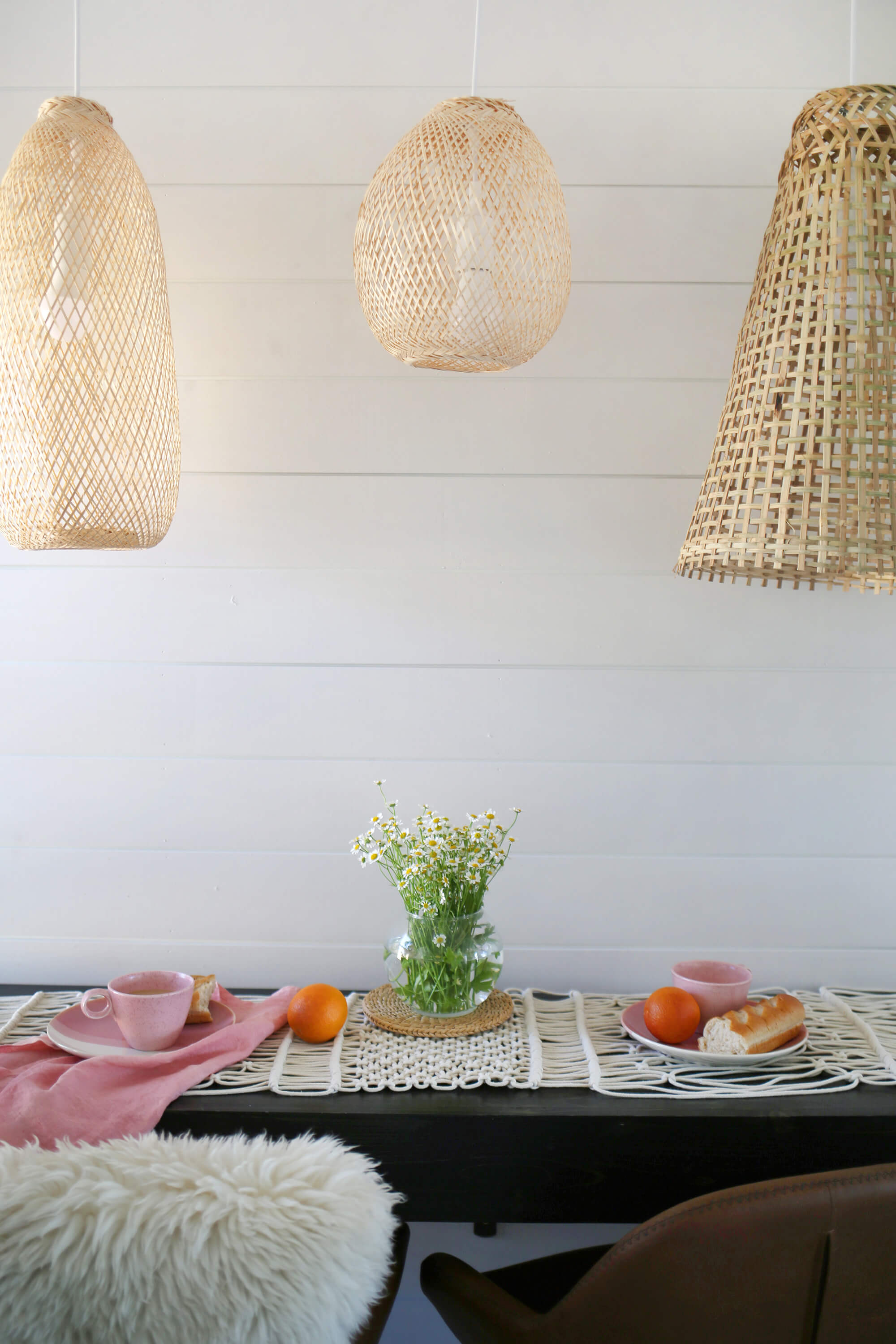 How To Make a Simple Macrame Table Runner. Decorate Any Space!