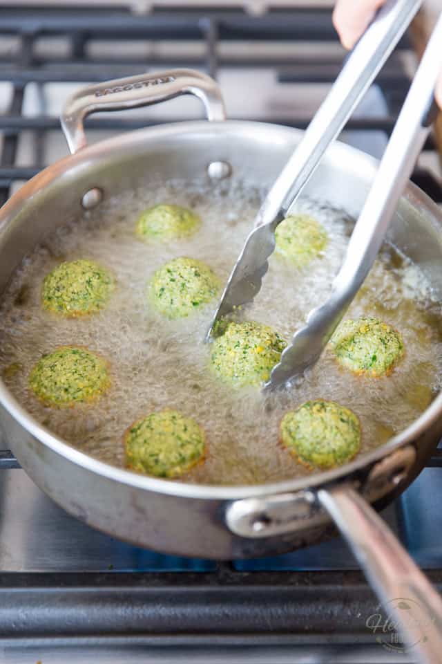Delicious Falafel with Garlic Tahini Sauce Recipe