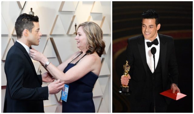 Rami Malek at the Oscar ceremony Oscar 2019: the Fall of Rami Malek, Bradley Cooper’s Family Ties Discussed Online