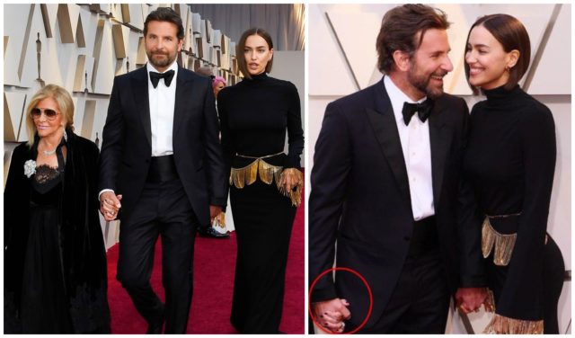 Bradley Cooper with mom and Irina Sheik Oscar 2019: the Fall of Rami Malek, Bradley Cooper’s Family Ties Discussed Online