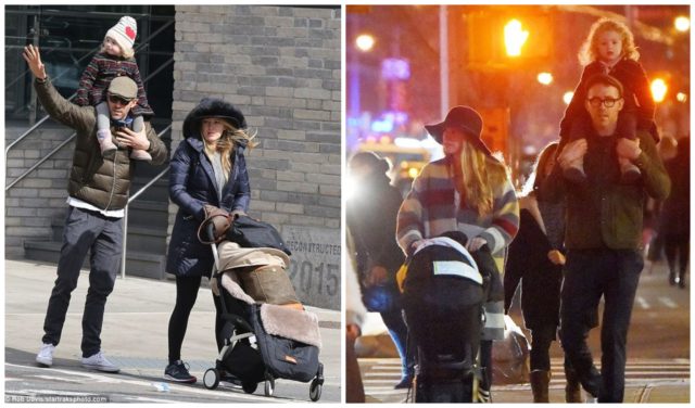 Family Weekdays In Star-like or Famous Moms With Their Children