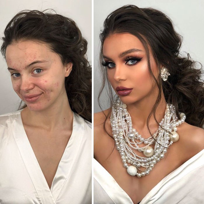 Girls without makeup “Where is my wife?” What Do Brides Look Like Before And After Makeup