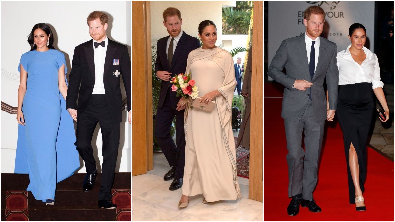 Stylish Pregnancy: Bold and Elegant Outfits by Megan Markle