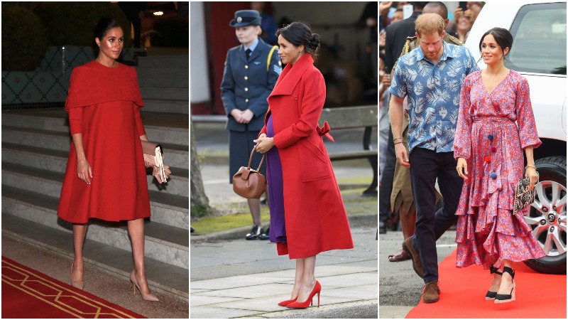 Stylish Pregnancy: Bold and Elegant Outfits by Megan Markle