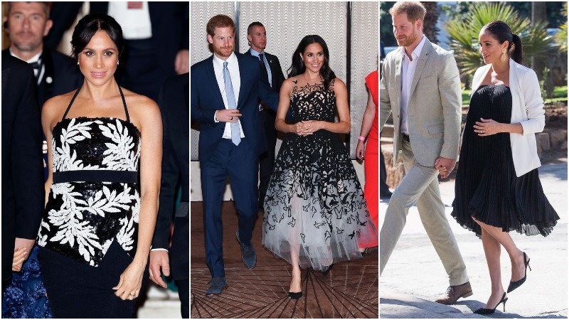 Stylish Pregnancy: Bold and Elegant Outfits by Megan Markle
