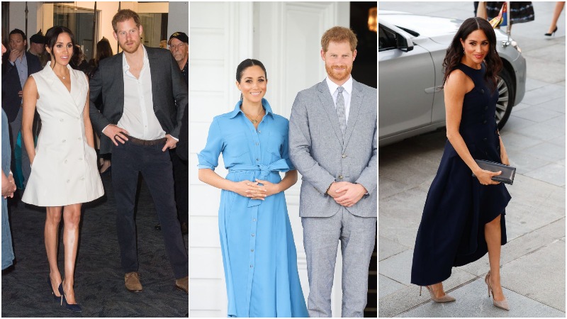 Stylish Pregnancy: Bold and Elegant Outfits by Megan Markle