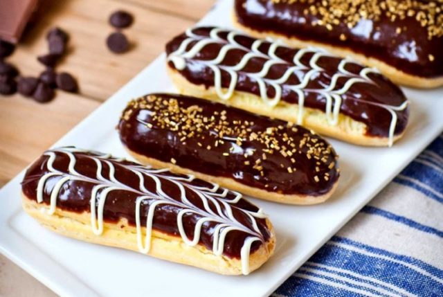 Gentle Eclairs With Custard: a Step-by-Step Photo Recipe!
