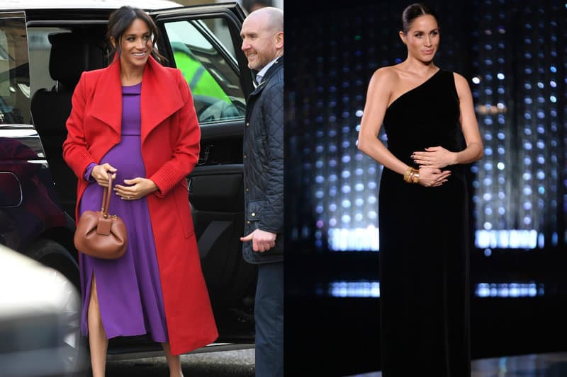 Stylish Pregnancy: Bold and Elegant Outfits by Megan Markle