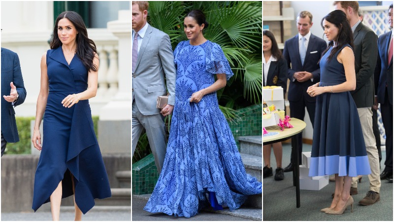 Stylish Pregnancy: Bold and Elegant Outfits by Megan Markle