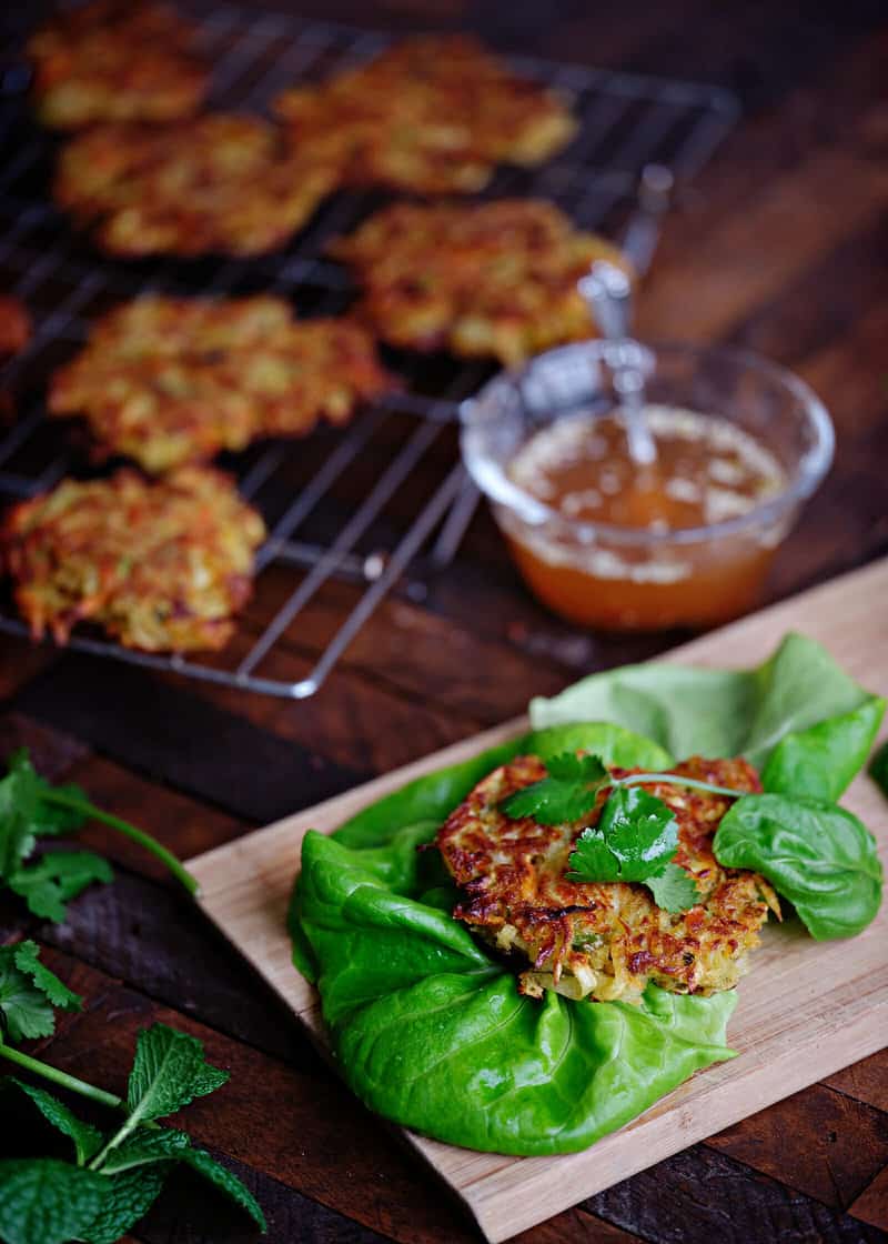 Delicious Sweet Potato Pancake Lettuce Wraps Recipe