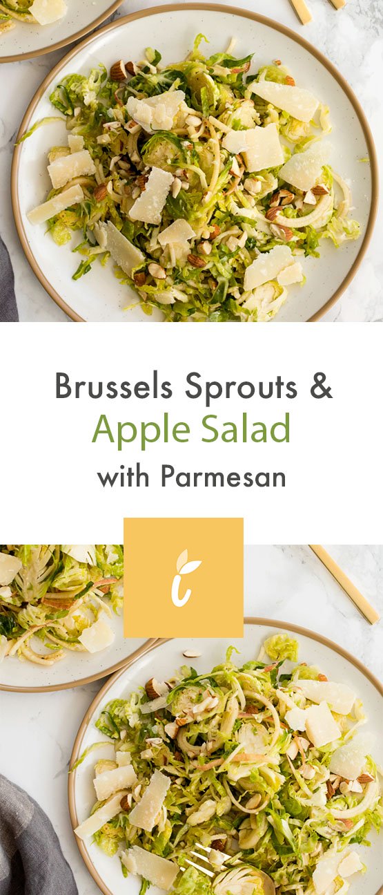 Sweet and Crunchy Brussels Sprouts and Apple Salad RECIPE