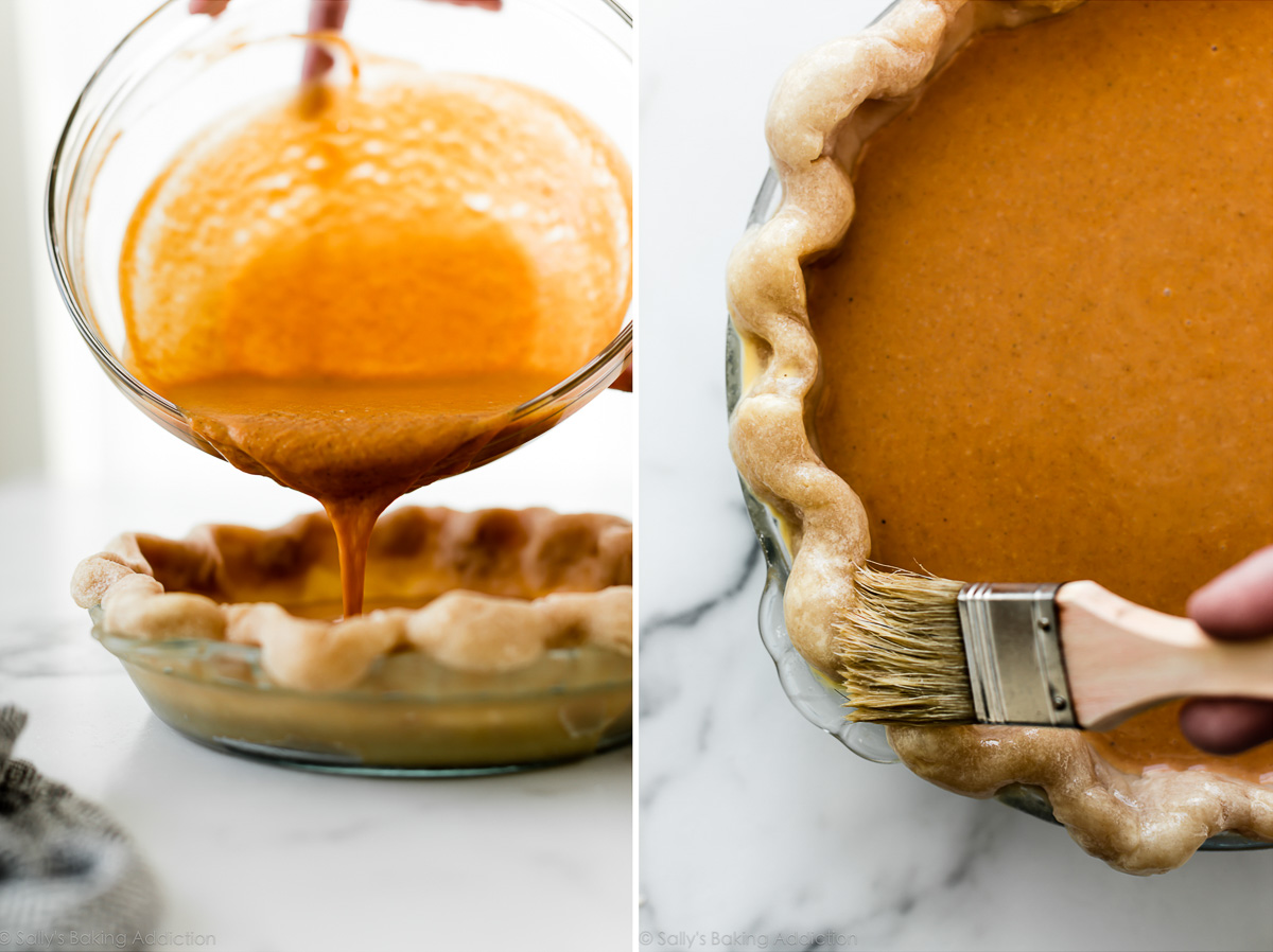 Sweet/Salty Pecan Praline Pumpkin Pie Recipe| Sally’s Baking Addiction