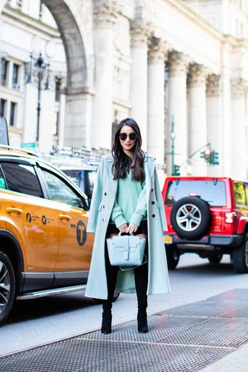 See What to Wear with Fresh Mint This Autumn!