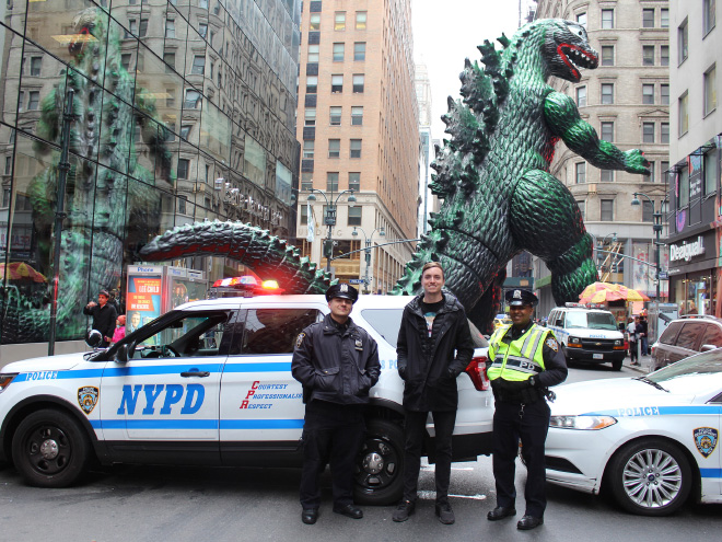 Enjoying Life With a Toy Godzilla! Traveling With A Special Friend&#8230;