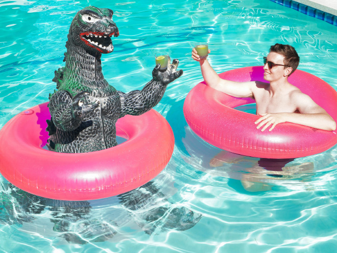 Enjoying Life With a Toy Godzilla! Traveling With A Special Friend&#8230;