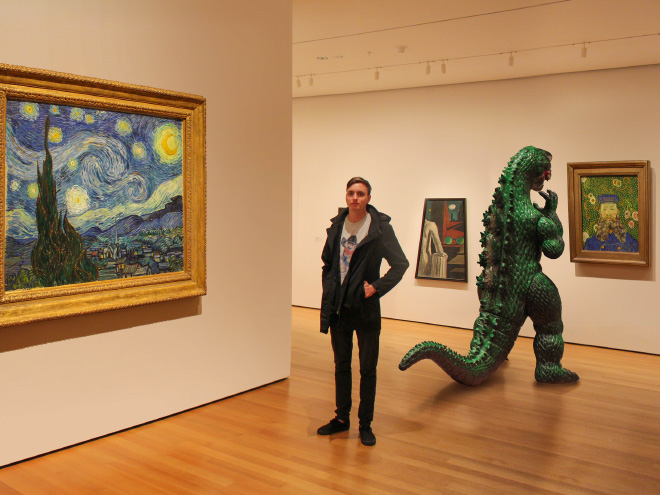 Enjoying Life With a Toy Godzilla! Traveling With A Special Friend&#8230;