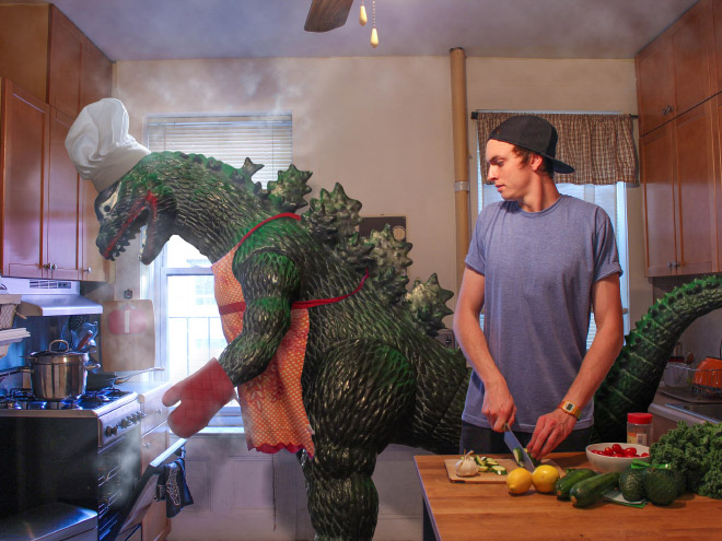 Enjoying Life With a Toy Godzilla! Traveling With A Special Friend&#8230;