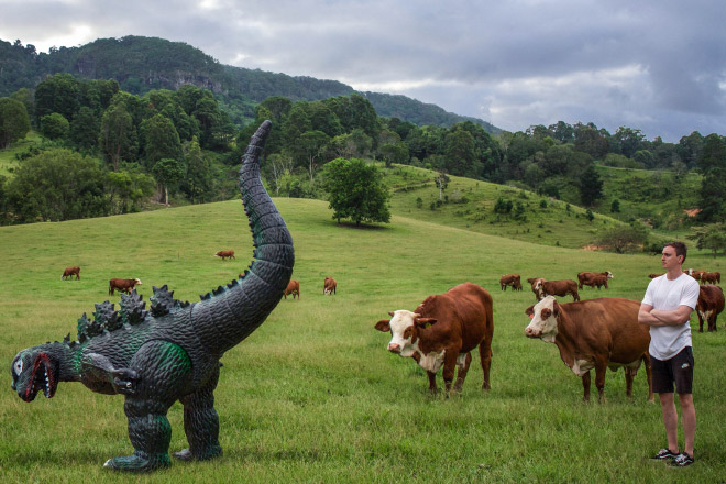 Enjoying Life With a Toy Godzilla! Traveling With A Special Friend&#8230;