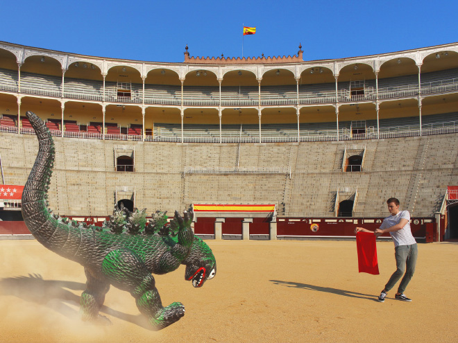 Enjoying Life With a Toy Godzilla! Traveling With A Special Friend&#8230;