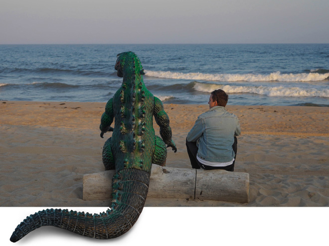 Enjoying Life With a Toy Godzilla! Traveling With A Special Friend&#8230;