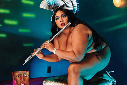 Bodypositive Singer Lizzo Poses Nude For Magazine Cover