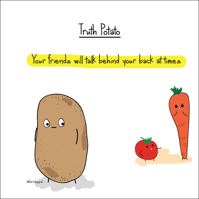 Little Funny Truth Potato!