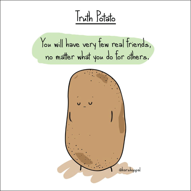 Little Funny Truth Potato!